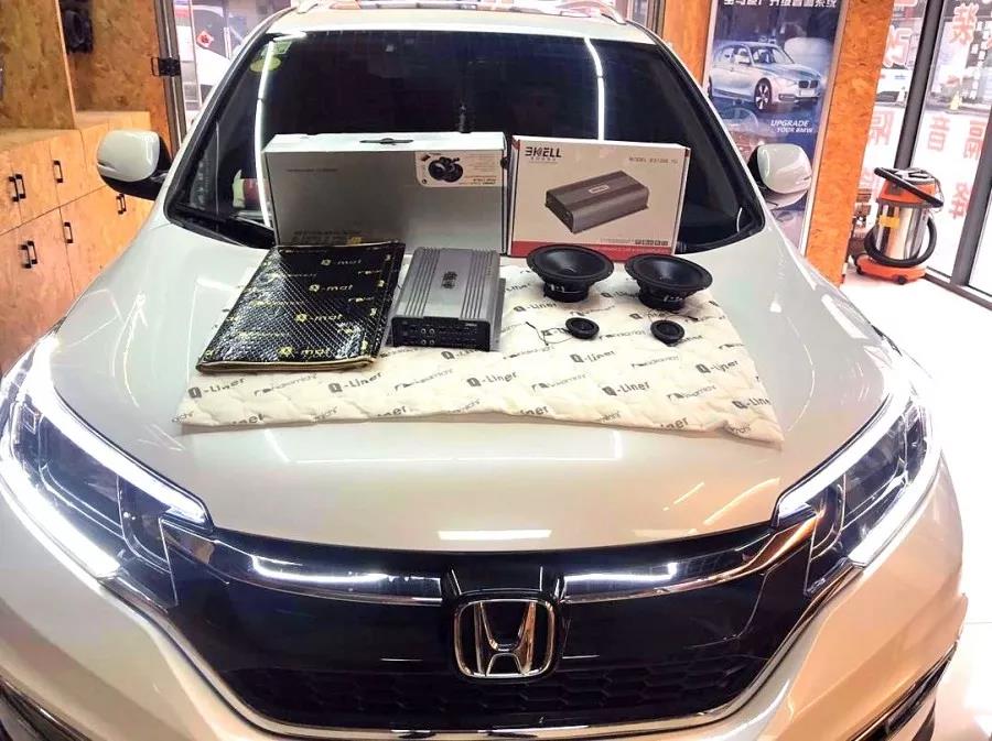 何以解憂,唯有升級改裝-車改坊合肥店為本田CRV汽車音響升級德國ETON