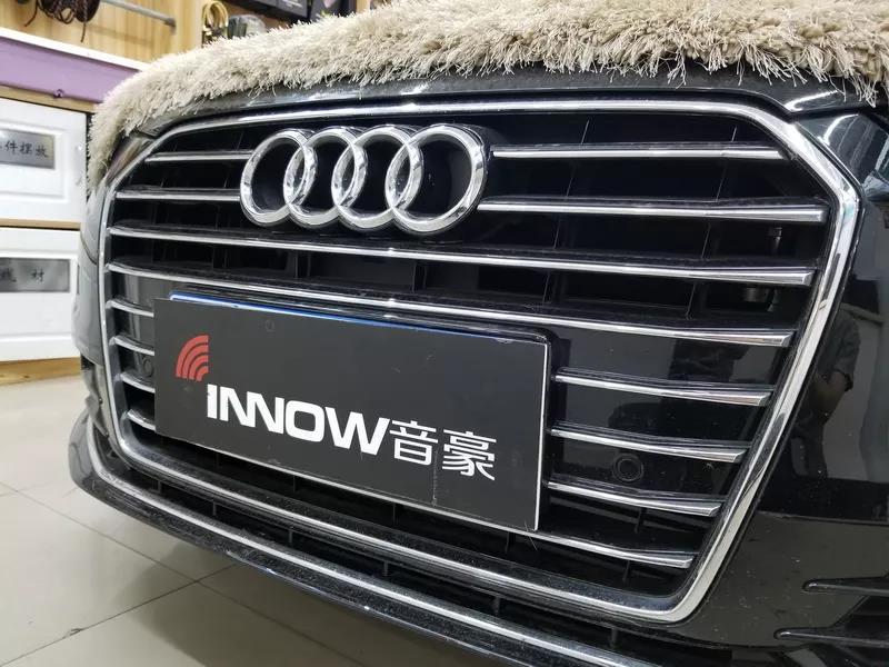 上海音豪奧迪A6汽車音響改裝德國伊頓三分頻，好聽樂享不停！