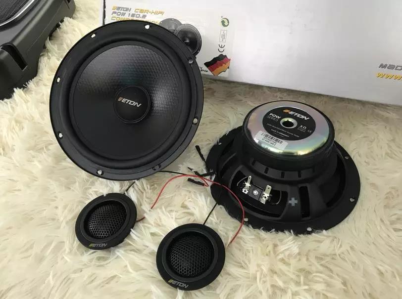 遇見心聲-車改坊重慶店起亞嘉華汽車音響升級伊頓POW160.2兩分頻