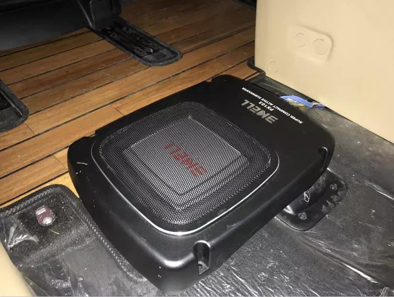 遇見心聲-車改坊重慶店起亞嘉華汽車音響升級伊頓POW160.2兩分頻