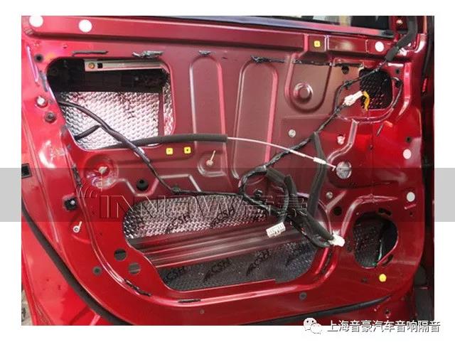 釋放情感-上海音豪東南DX3汽車音響升級德國伊頓Pow172.2 兩分頻