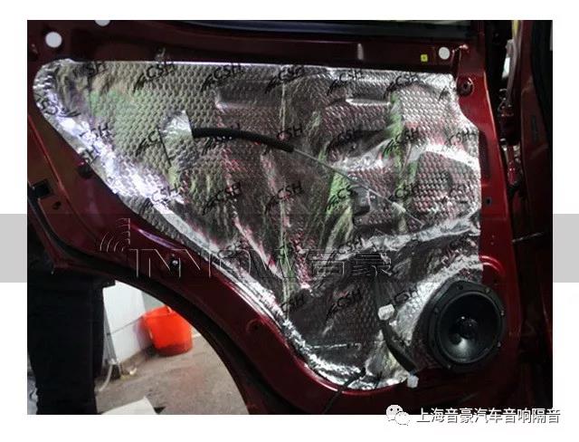釋放情感-上海音豪東南DX3汽車音響升級德國伊頓Pow172.2 兩分頻