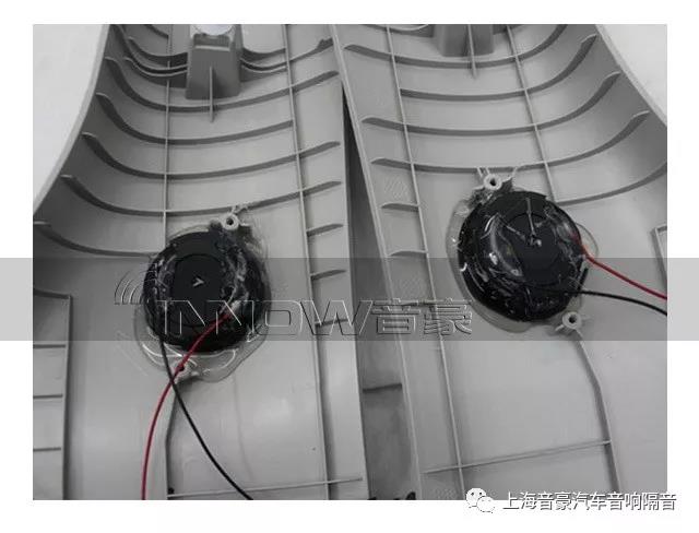 釋放情感-上海音豪東南DX3汽車音響升級德國伊頓Pow172.2 兩分頻