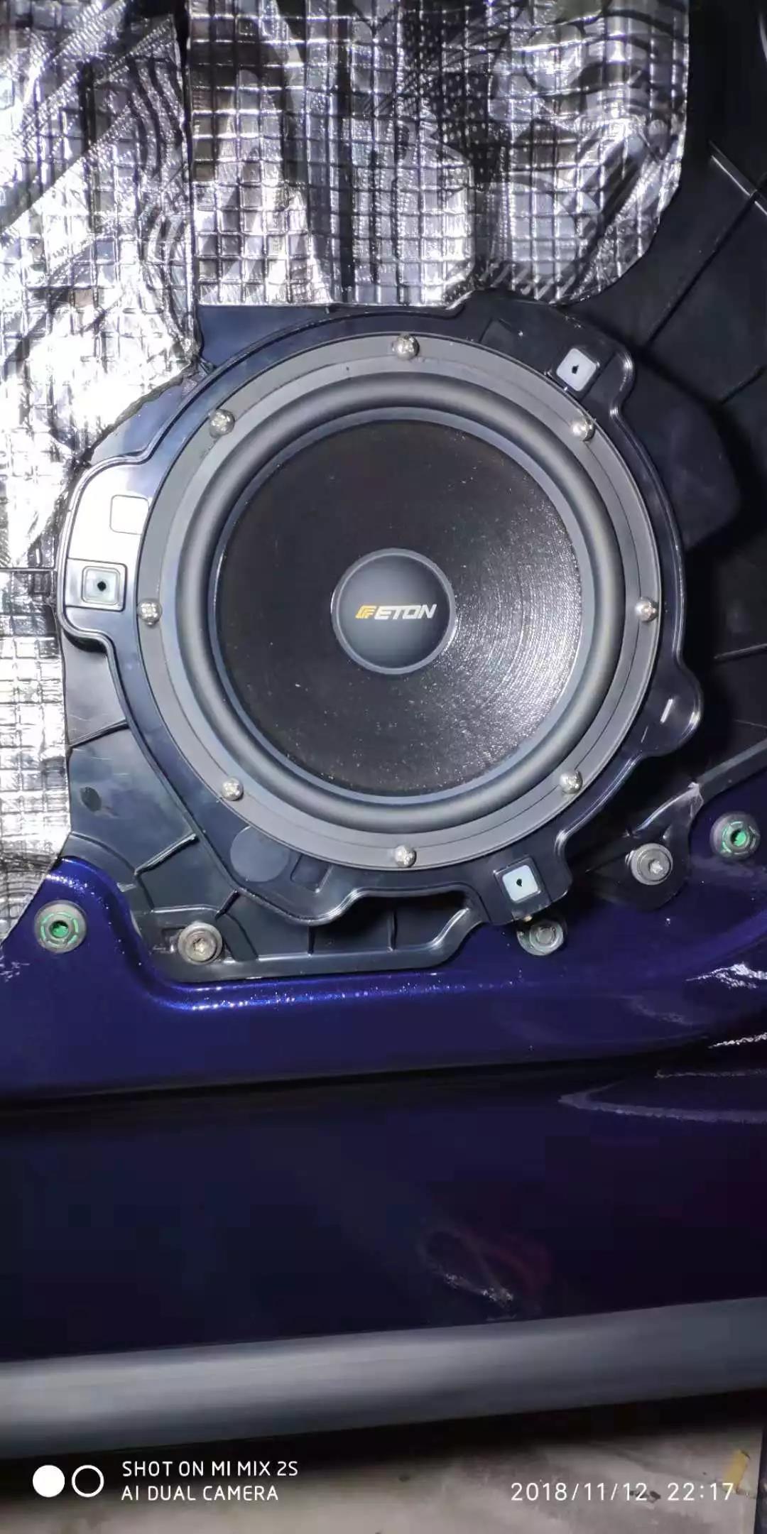 原來豪車音響也弱！-車改坊義烏店瑪莎拉蒂汽車音響升級德國ETON