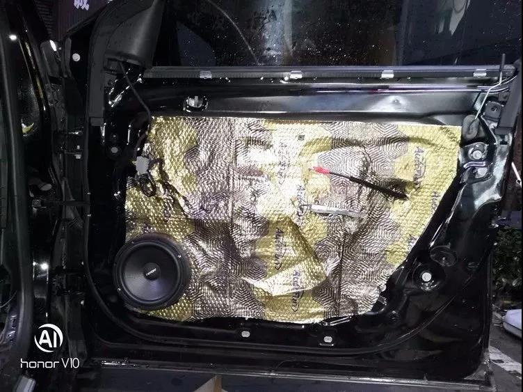 創經典之聲-車改坊鄭州卡卡汽車音響店君威汽車音響升級ETON兩分頻