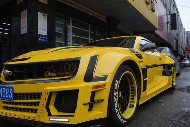 我是實力派,霸氣十足,大黃蜂野性改裝伊頓音