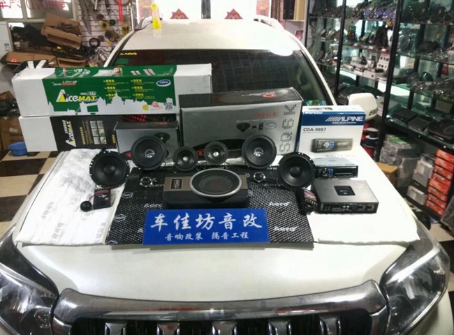 實力改裝好音響 新疆車佳坊豐田2700改裝TEC和AR