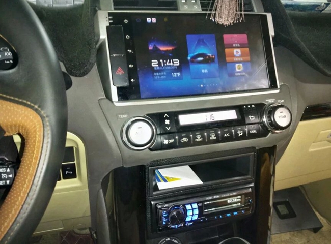 實力改裝好音響 新疆車佳坊豐田2700改裝TEC和AR