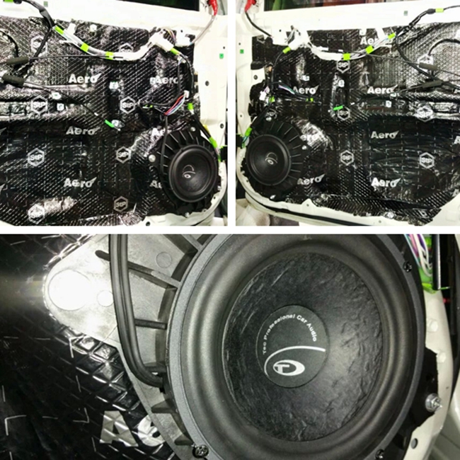 實力改裝好音響 新疆車佳坊豐田2700改裝TEC和AR