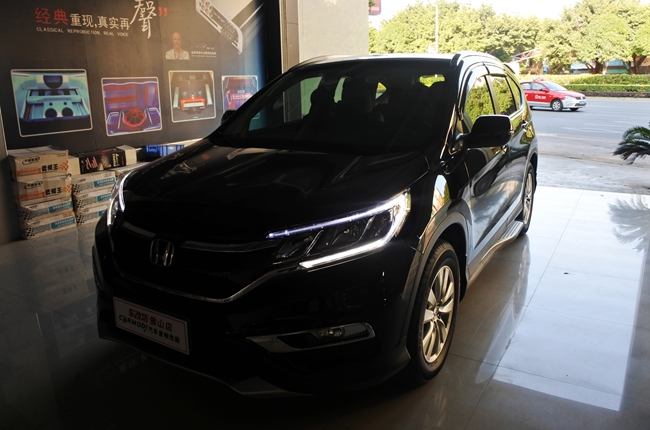 最濃情是音樂 車改坊（佛山店）本田CRV改裝德國