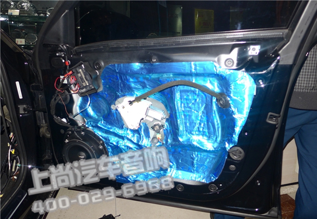 音樂響自由 西安上尚奧迪A6L改裝德國ETON汽車音響