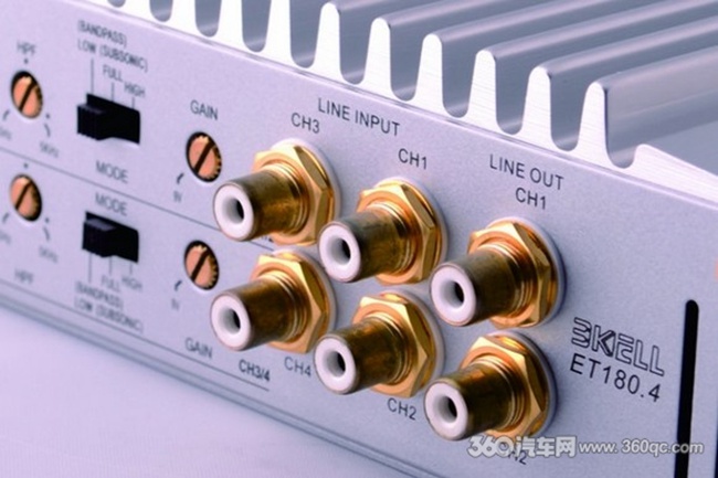 堪稱中流砥柱 美國BKELL（霸克）ET180.4四路功放
